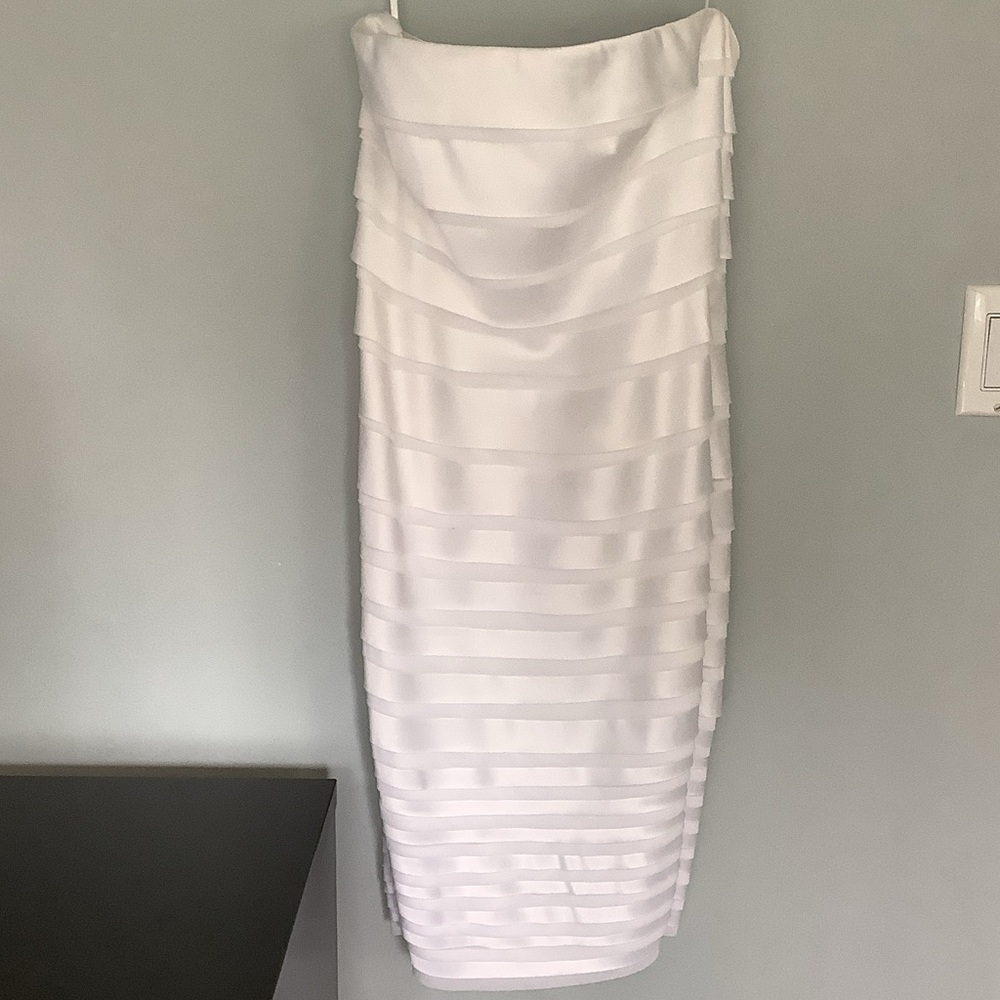 White House Black Market White Dress